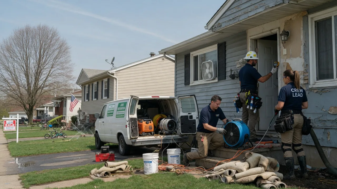 Flood Cleanup in Berclair, TX near me